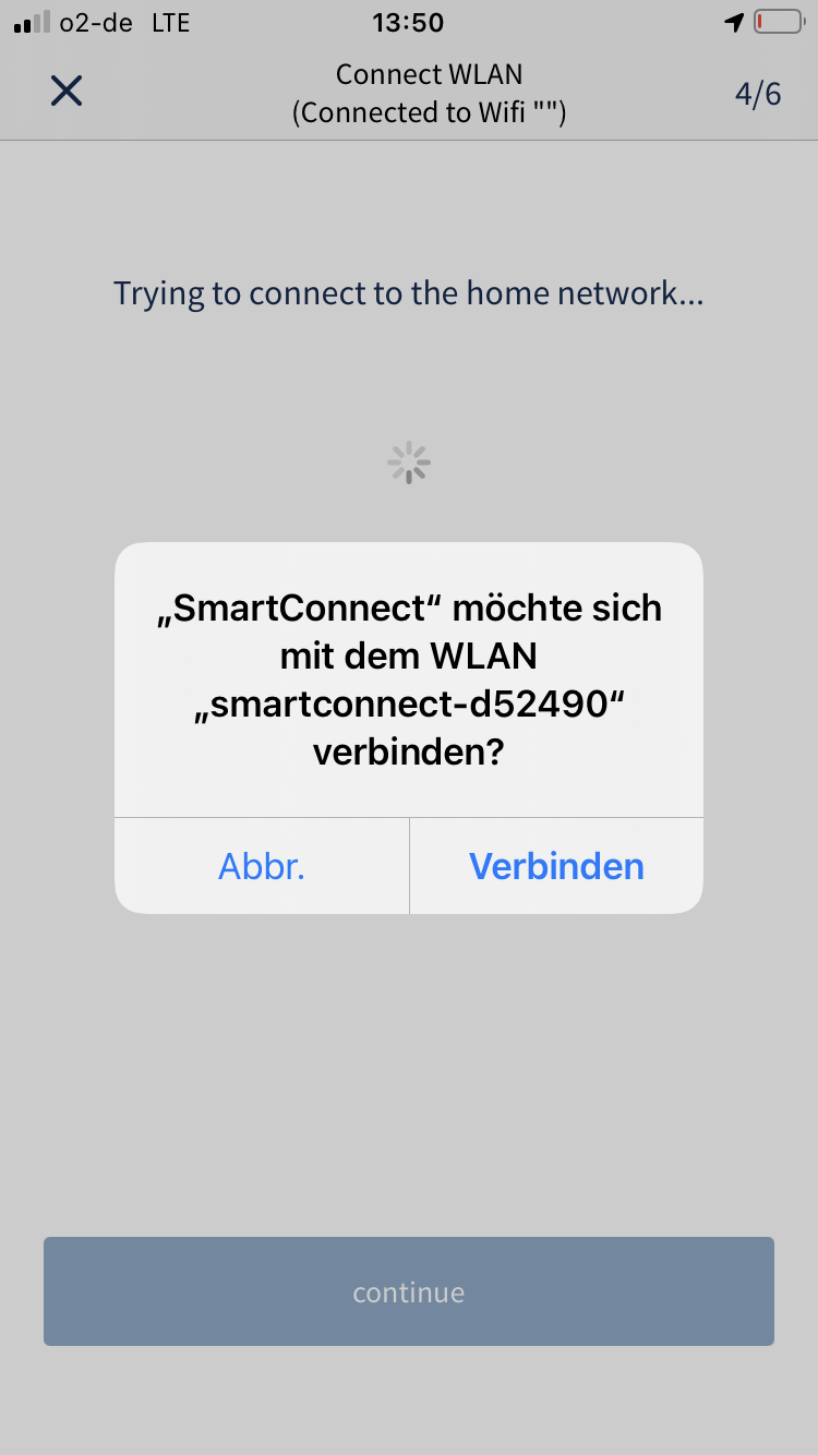 Set up the SmartConnect – SmartWireless Dokumentation
